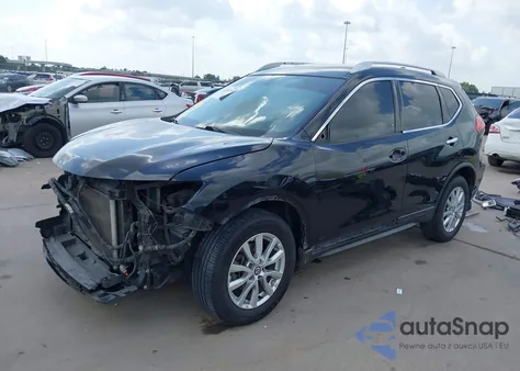 2017 Nissan Rogue Sv z USA, uszkodzony, nr VIN KNMAT2MTXHP539983